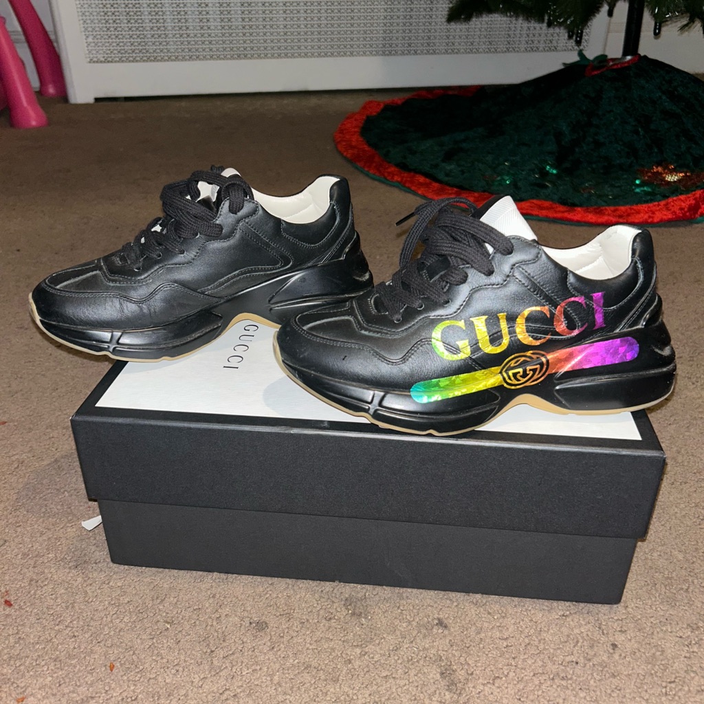 Black Rhyton Logo Rt Snkr